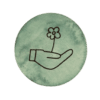 pictogramme fleur pour représenter la nature