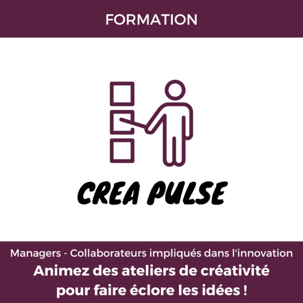 formation créativité "créa pulse" pour managers et collaborateurs désirant animer des ateliers de créativité, copyright Valérie Faure